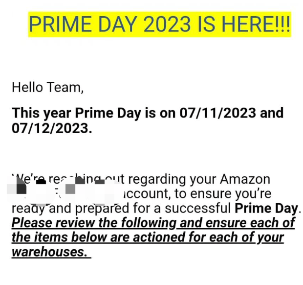 亚马逊将办两场Prime Day？6月第4周物流怎么发？